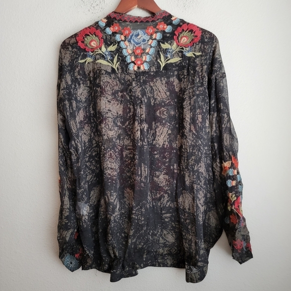 Biya Johnny Was Kona Blouse size M NWT - Picture 5 of 10